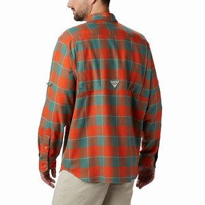 Columbia PHG Sharptail™ Flannel Herr Orange/Gröna (LNFCV8174)